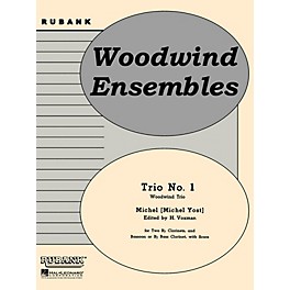 Rubank Publications Trio No. 1 (Woodwind Trio - Grade 4) Rubank Solo/Ensemble Sheet Series Softcover