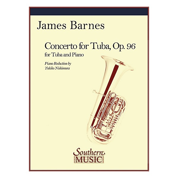 Southern Concerto for Tuba (Tuba) Southern Music Series Arranged by Yukiko Nishimura