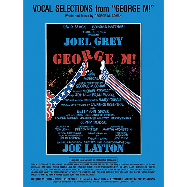Hal Leonard George M! Vocal Selections Series