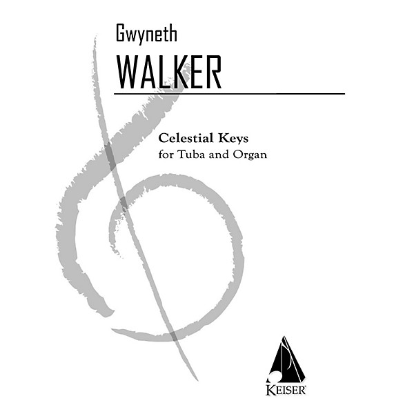 Lauren Keiser Music Publishing Celestial Keys (Tuba and Piano) LKM Music Series Composed by Gwyneth Walker
