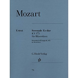 G. Henle Verlag Serenade in E-flat Major,  K. 375 Henle Music Folios Series Softcover Composed by Wolfgang Amadeus Mozart