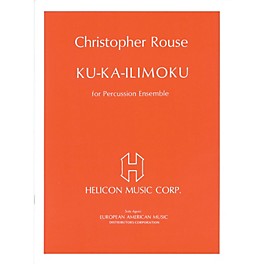 Schott Ku Ka-Ilimoku (for Percussion Ensemble - Full Score and Parts) Schott Series Softcover