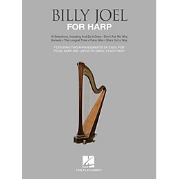 Hal Leonard Billy Joel for Harp (10 Selections for Lever and Pedal Harp) Folk Harp Series Softcover by Billy Joel