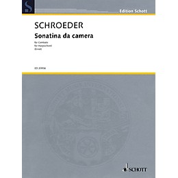 Hal Leonard Sonatina da camera (for Cembalo or Harpsichord) Schott Series Softcover