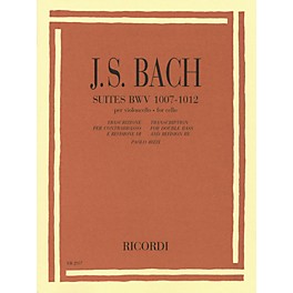 Ricordi Suites, BWV 1007-1012 (Double Bass) String Solo Series Softcover