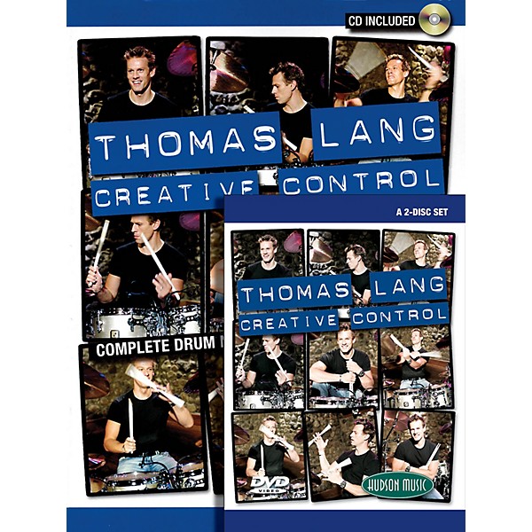 Hudson Music Thomas Lang - Creative Control (Book/CD/DVD Pack) DVD Series Performed by Thomas Lang