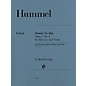 G. Henle Verlag Sonata for Piano and Viola in E-flat Major Op 5 No 3 by Johann Nepomuk Hummel Edited by Ernst Herttrich thumbnail