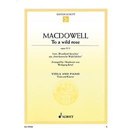 Schott To a Wild Rose Schott Series Softcover Composed by Edward MacDowell