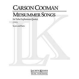 Lauren Keiser Music Publishing Midsummer Songs (Tuba Quartet) LKM Music Series Composed by Carson Cooman