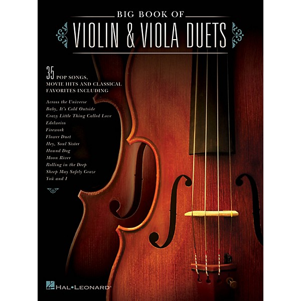 Hal Leonard Big Book of Violin & Viola Duets String Duet Series Softcover