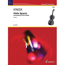 Schott Viola Spaces (Contemporary Viola Studies, Volume 1) String Series Softcover