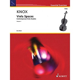 Schott Viola Spaces (Contemporary Viola Studies, Volume 1) String Series Softcover