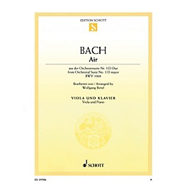 Schott Air in D Major from Orchestral Suite No. 3, BWV 1068 String Series Softcover