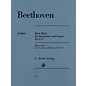 G. Henle Verlag 3 Duos for Clarinet and Bassoon WoO 27 by Ludwig van Beethoven Edited by Egon Voss thumbnail
