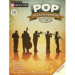 Hal Leonard Pop Standards (Jazz Play-Along Volume 172) Jazz Play Along Series Softcover with CD