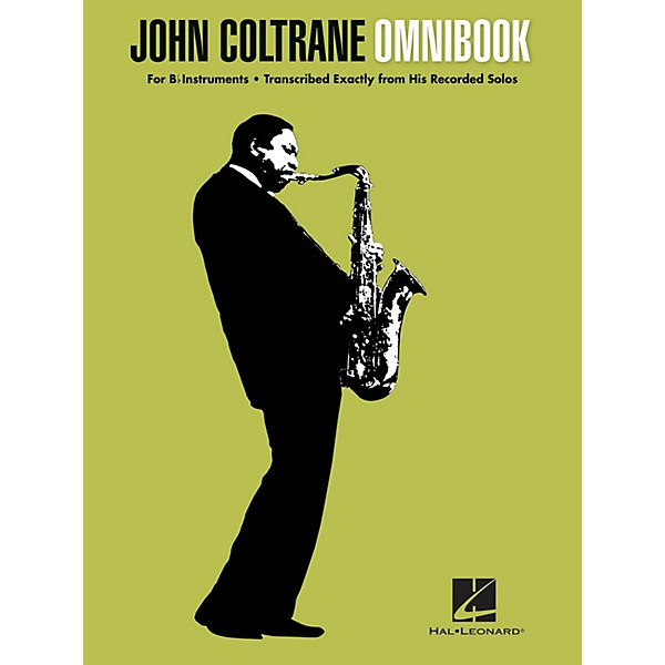 Hal Leonard John Coltrane - Omnibook (For B-flat Instruments) Jazz Transcriptions Series Softcover by John Coltrane