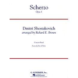 G. Schirmer Scherzo Op. 1 Full Score Concert Band