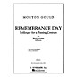 G. Schirmer Remembrance Day - Full Score Concert Band thumbnail