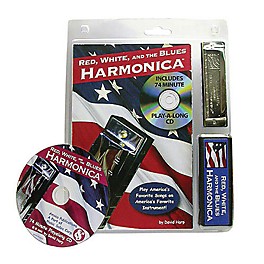 Music Sales Red, White, and the Blues Harmonica Music Sales America Series Softcover with CD Written by David Harp