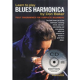 Waltons Learn to Play Blues Harmonica Waltons Irish Music Books Series Softcover with CD Written by Don Baker