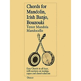 Music Sales Chords for Mandolin, Irish Banjo, Bouzouki, Tenor Mandola, Mandocello Music Sales America Series