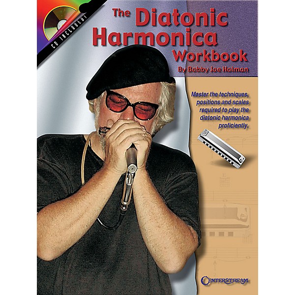 Centerstream Publishing The Diatonic Harmonica Workbook Harmonica Series Softcover with CD