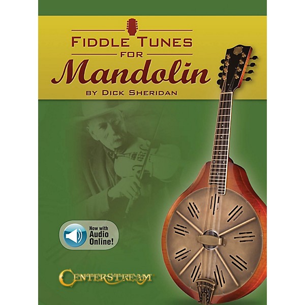 Centerstream Publishing Fiddle Tunes for Mandolin Fretted Series Softcover Audio Online Written by Dick Sheridan