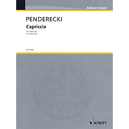 Schott Capriccio (1980) (for Solo Tuba (B.C.)) Schott Series Softcover