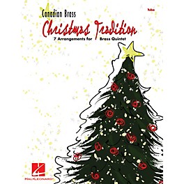 Hal Leonard Christmas Tradition (7 Arrangements for Brass Quintet - Tuba (B.C.)) Brass Ensemble Series by Various