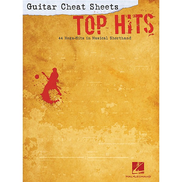 Hal Leonard Guitar Cheat Sheets: Top Hits Cheat Sheets Series Softcover Performed by Various