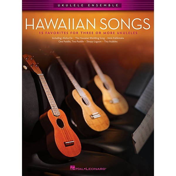 Hal Leonard Hawaiian Songs Ukulele Ensemble Series Softcover