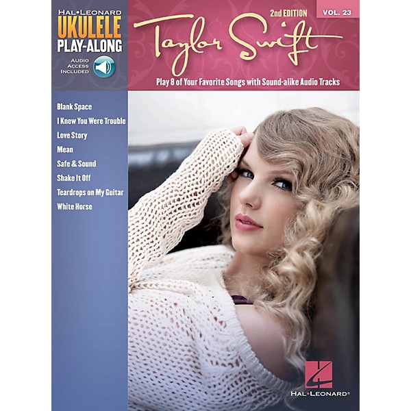 Hal Leonard Taylor Swift - 2nd Edition Ukulele Play-Along Series Softcover Audio Online Performed by Taylor Swift