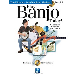 Hal Leonard Play Banjo Today! (Level 2) Play Today Instructional Series Series Softcover with CD