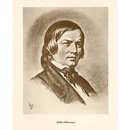 Music Sales Schumann (Lupas Large Portrait Poster) Music Sales America Series