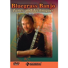 Homespun Bluegrass Banjo Tunes & Techniques DVD/Instructional/Folk Instrmt Series DVD Performed by Tony Trischka