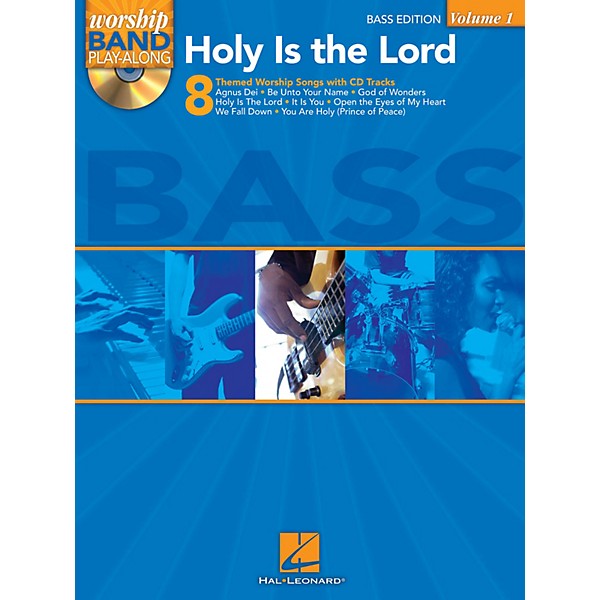Hal Leonard Holy Is the Lord - Bass Edition Worship Band Play-Along Series Softcover with CD Composed by Various