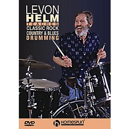 Homespun Classic Rock, Country & Blues Drumming Instructional/Drum/DVD Series DVD Written by Levon Helm
