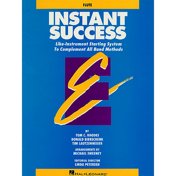 Hal Leonard Instant Success - Baritone T.C. (Starting System for All Band Methods) Essential Elements Series
