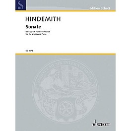 Schott Sonata for English Horn and Piano (English Horn and Piano) Schott Series