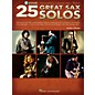 Hal Leonard 25 Great Sax Solos Sax Instruction Series Softcover Audio Online Written by Eric J. Morones thumbnail