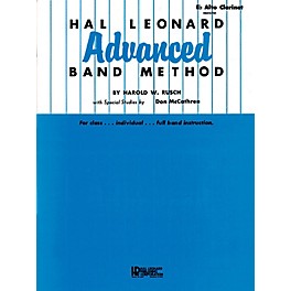 Hal Leonard Hal Leonard Advanced Band Method (E-flat Alto Clarinet) Advanced Band Method Series by Harold W. Rusch