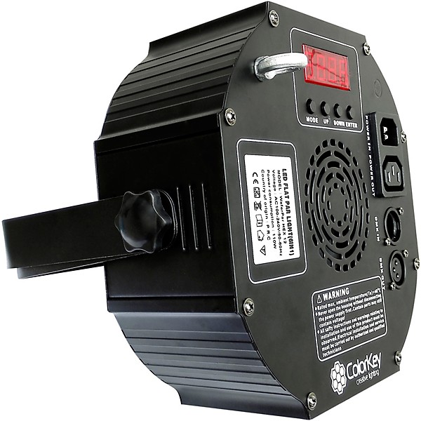 ColorKey WaferPar QUAD-W 12 RGBW LED PAR Wash Light
