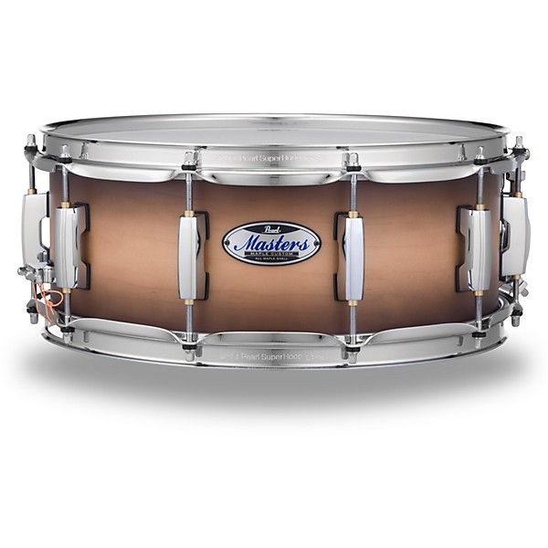 Pearl Masters Maple Complete Snare Drum 14 x 5.5 in. Satin Natural