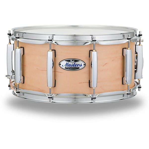 Open Box Pearl Masters Maple Complete Snare Drum Level 1 14 x 6.5 in. Matte Natural