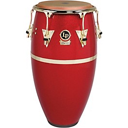 LP Galaxy Fiberglass Fausto... LP Galaxy Fiberglass Fausto Cuevas III Signature Conga, Arena Red with Gold Hardware 12.50 in.