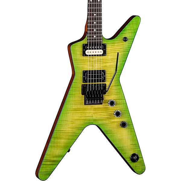 Dean Dimebag Darrel Slime ML Green Electric Guitar | Guitar Center