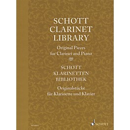 Schott Schott Clarinet Library (Original Pieces for Clarinet and Piano) Woodwind Solo Series Softcover