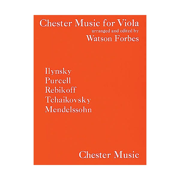 Chester Music Chester Music for Viola (Viola and Piano Accompanimnet) Music Sales America Series