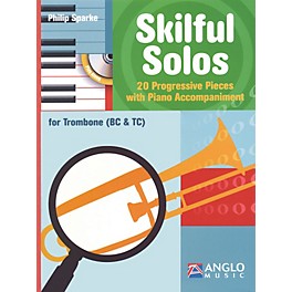 Anglo Music Skilful Solos (Trombone and Piano) Anglo Music Press Play-Along Series Softcover with CD