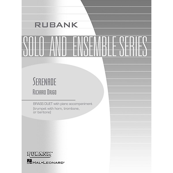 Rubank Publications Serenade (Brass Duet with Piano - Grade 2) Rubank Solo/Ensemble Sheet Series
